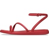 image:imageCrocs Womens Miami Ankle Strap Sandals  Adjustable Heel Strap  360 Degree Comfort Croslite Foam FootbedCourt Red