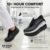 image:imageCrocs Mens Bistro Work Sneaker  Enclosed Toe  Slip Resistant  All Day ComfortBlack