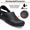 image:imageCrocs UnisexAdult Classic Work Clogs  Enclosed Toe  Slip Resistant  All Day ComfortMauve Mist