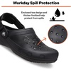 image:imageCrocs UnisexAdult Classic Work Clogs  Enclosed Toe  Slip Resistant  All Day ComfortMint Tint