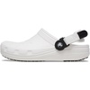 image:imageCrocs UnisexAdult Classic Work Clogs  Enclosed Toe  Slip Resistant  All Day ComfortWhite