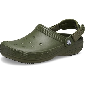 image:imageCrocs UnisexAdult Classic Work Clogs  Enclosed Toe  Slip Resistant  All Day ComfortArmy Green
