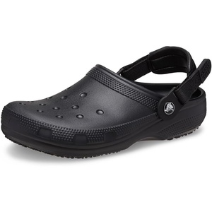 image:imageCrocs UnisexAdult Classic Work Clogs  Enclosed Toe  Slip Resistant  All Day ComfortBlack