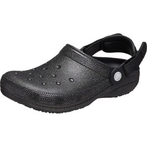 image:imageCrocs UnisexAdult Classic Work Clogs  Enclosed Toe  Slip Resistant  All Day ComfortBlack Glitter
