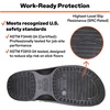 image:imageCrocs Adult On The Clock Clogs Slip On Slip Resistant Work ShoesBlack