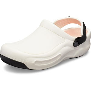 image:imageCrocs UnisexAdult Bistro Pro Literide Clogs  Enclosed Toe Work Shoes  Slip Resistant  All Day ComfortWhite