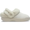 image:imageCrocs UnisexAdult Classic Unfurgettable Lined Clogs Fuzzy SlippersCocoa Crme Suede