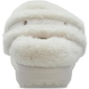 image:imageCrocs UnisexAdult Classic Unfurgettable Lined Clogs Fuzzy SlippersCocoa Crme Suede