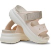 image:imageCrocs Womens Soho TwoStrap Sandals  24 Inch Platform  LiteRide SinkIn Footbed  Adjustable Upper StrapPeach IceFrappeChalkShimmer