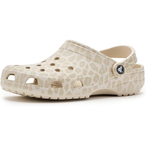 image:imageCrocs UnisexAdult Classic Clog  Seasonal Graphic  Casual ShoesAlmond TintLeopard