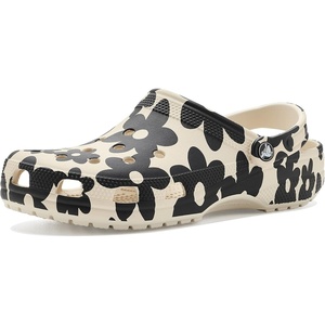 image:imageCrocs UnisexAdult Classic Clog  Seasonal Graphic  Casual ShoesSummit WhiteMulti Petals